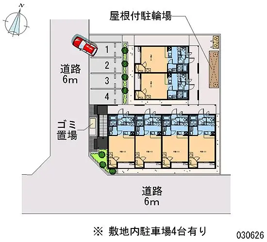 ふじみ野市駒林元町 月極駐車場